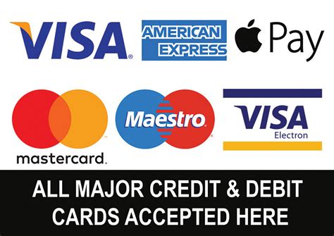 what major credit cards are accepted in china